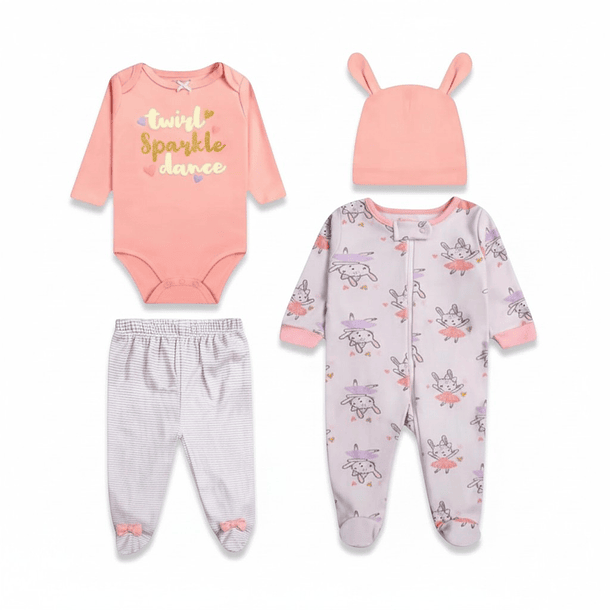 Conjunto 4 piezas Conejita  3