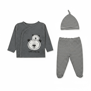 Conjunto 3 piezas Cutest Little Cub 