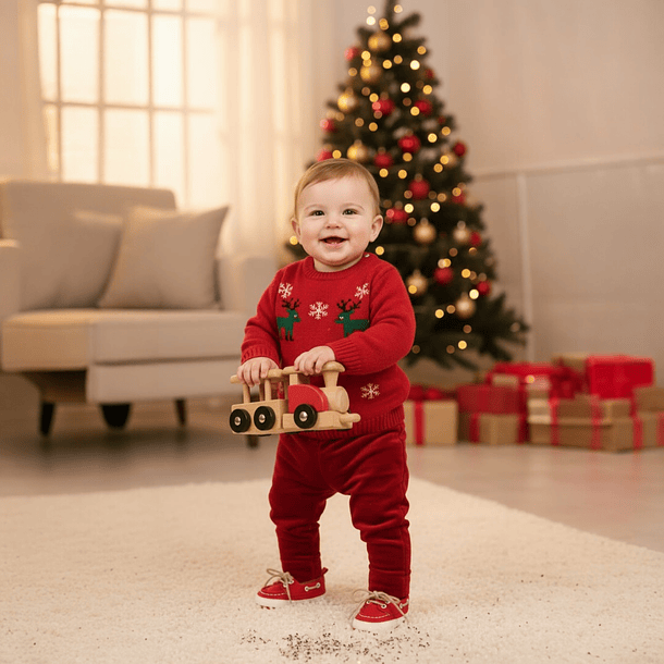 Mocasines Navideños Bebé