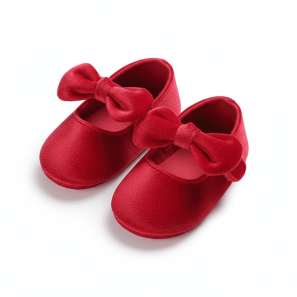 Balerinas Navideñas de Terciopelo Bebé 4