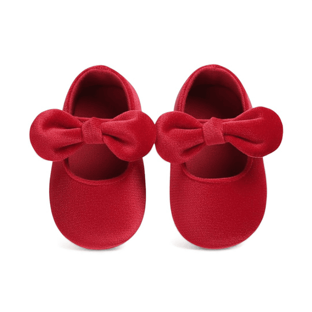 Balerinas Navideñas de Terciopelo Bebé 3