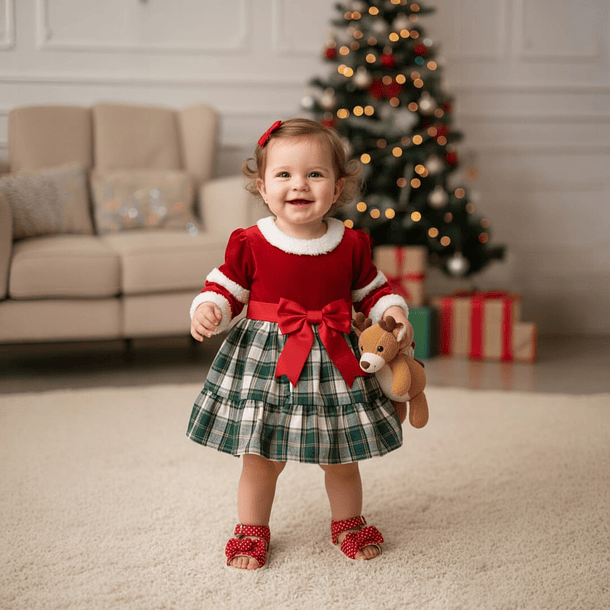 Sandalias Navideñas Bebé 1