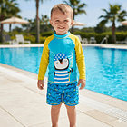 Set de Traje de Baño Pinguino 1