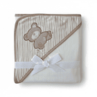 Manta Reversible de Algodón con Capucha  7