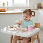 Set de Vajilla Infantil de Bambú 1