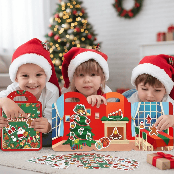 Mi Libro Navideño de Stickers