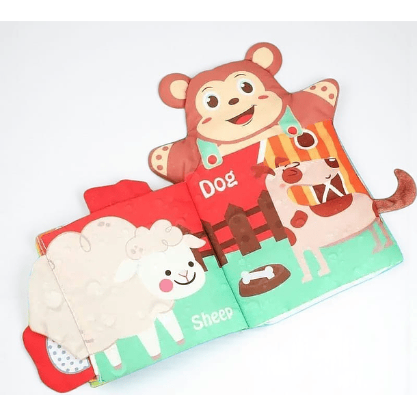 Libro Títere de Tela 4