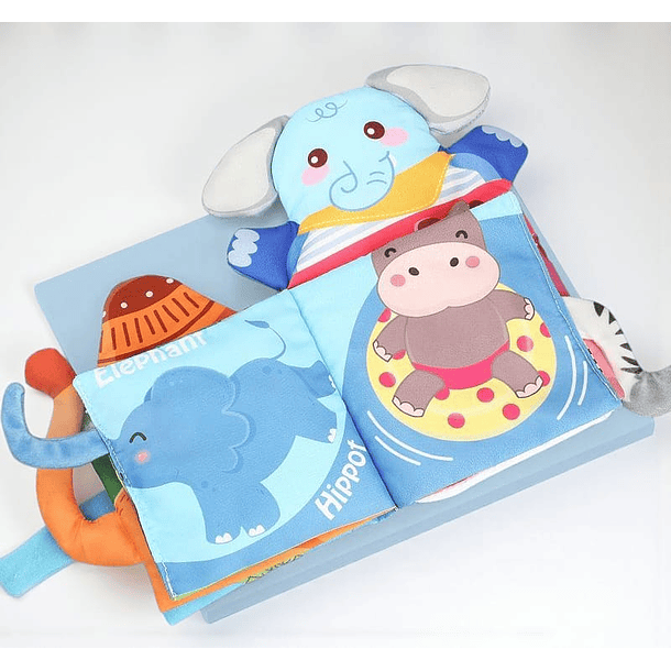 Libro Títere de Tela 6