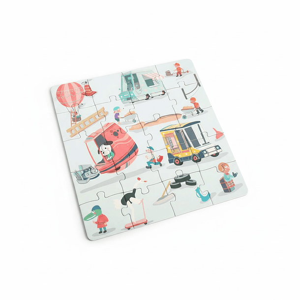 Libro de Puzzle Magnético 60 Piezas