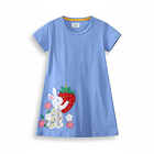 Vestido Algodón Conejita & Frutilla 2
