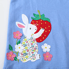 Vestido Algodón Conejita & Frutilla 4
