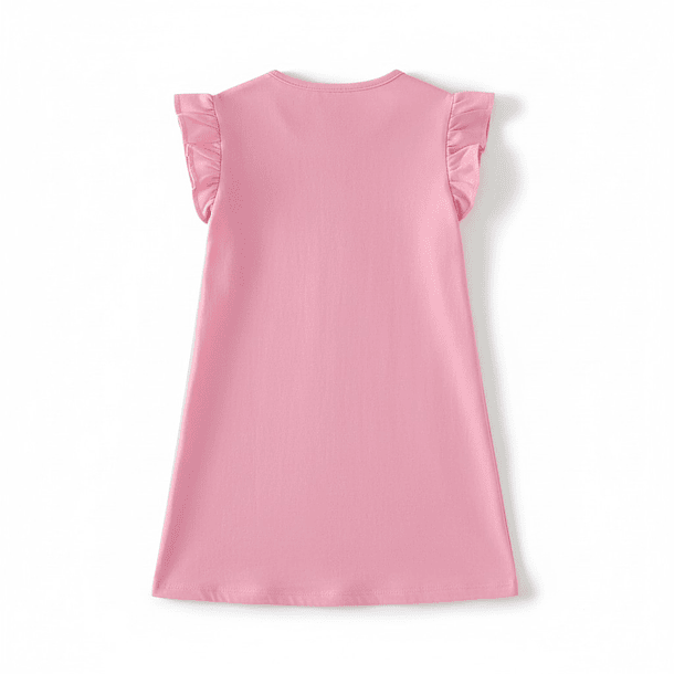 Vestido Algodón Flores & Abejitas 3