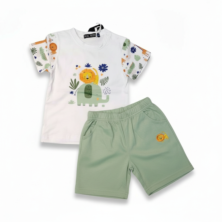 Pijama 2 Piezas Safari 4