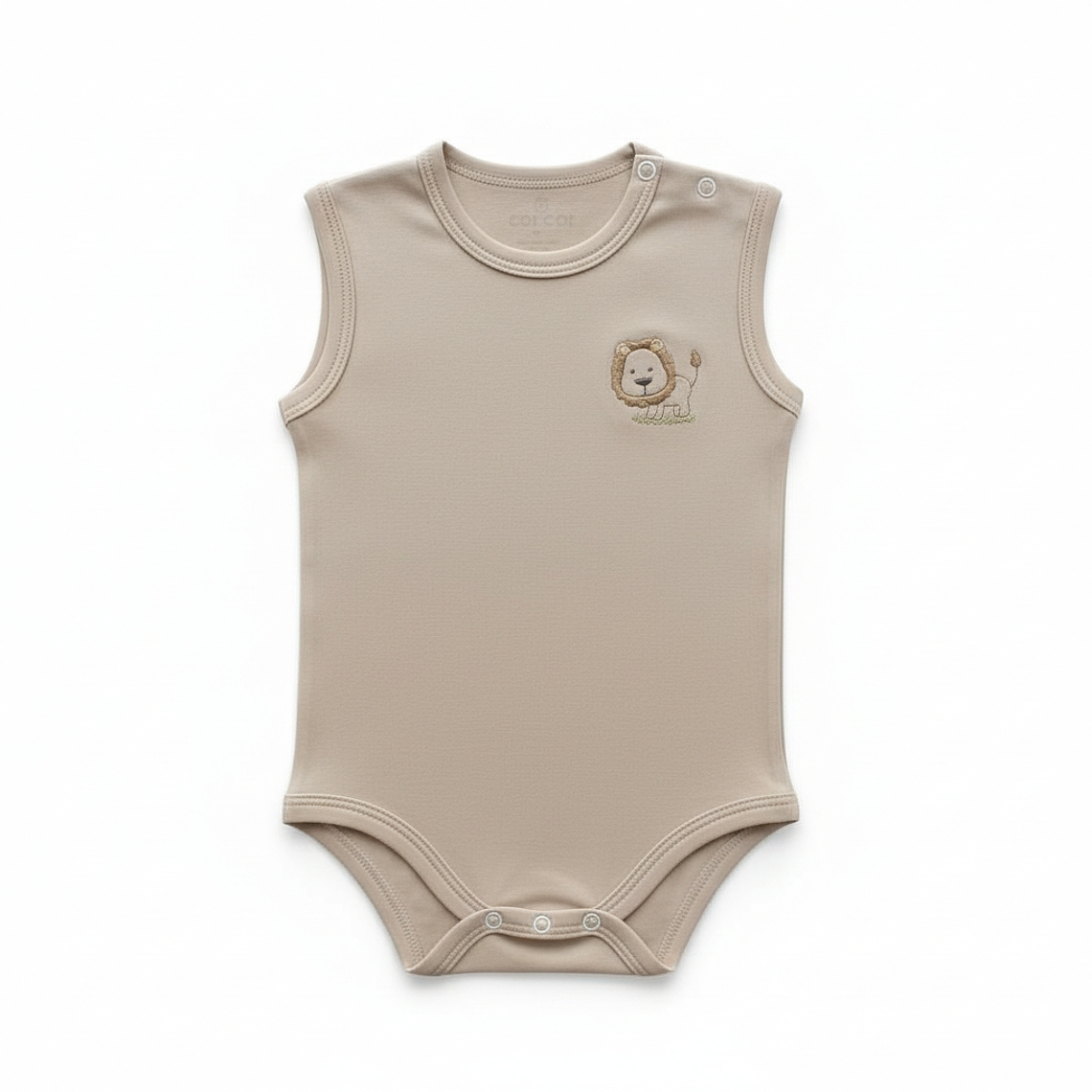 Body Sin Manga Algodón Pima Recién Nacido 4