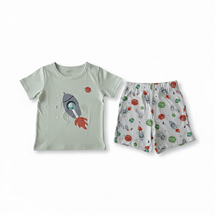 Pijama 2 Piezas Algodón 