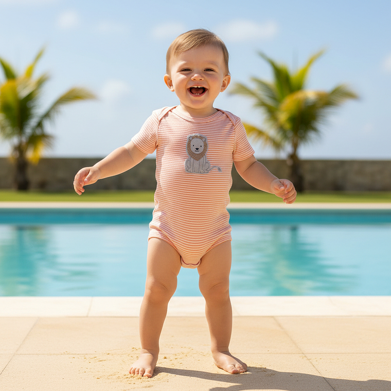 ÚLTIMAS UNIDADES: Pack 5 Bodys Manga Corta 2–3T 1