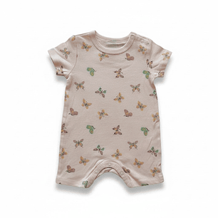 Pijama Enterito Mariposas Recién Nacida