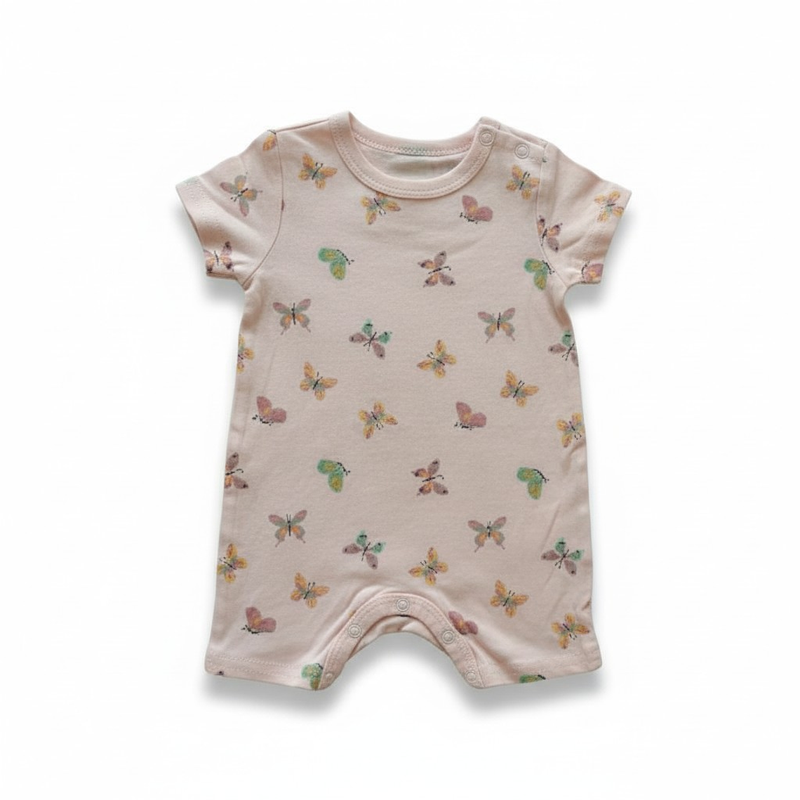 Pijama Enterito Mariposas Recién Nacida 2