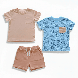 Conjunto 3 Piezas Dinosaurios