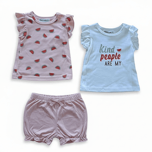 Conjunto 3 Piezas Sandías