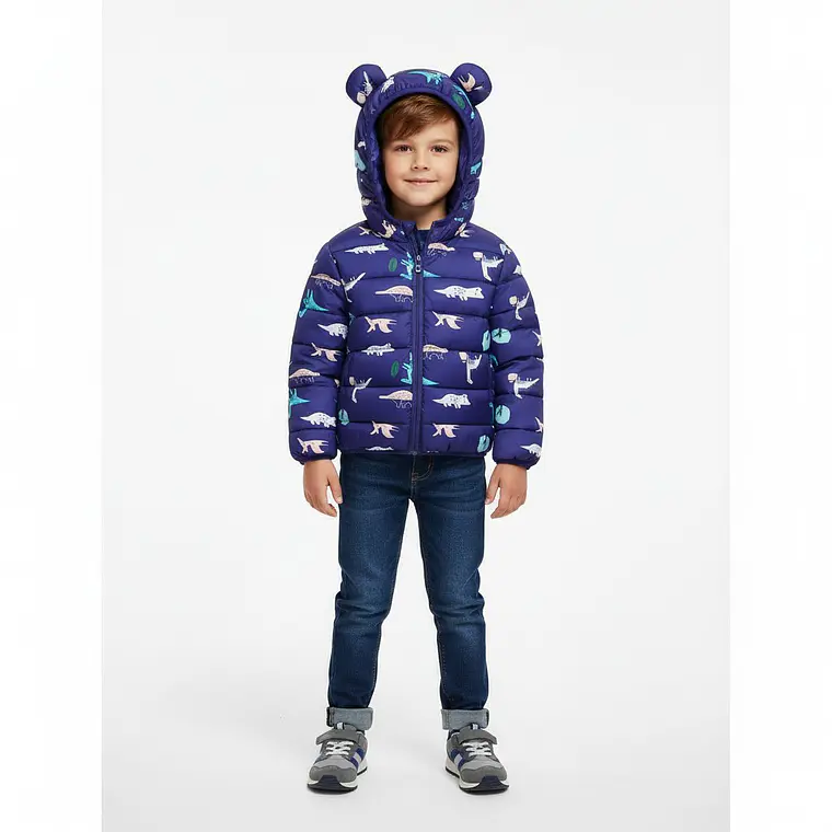 Parka Dinosaurios  1