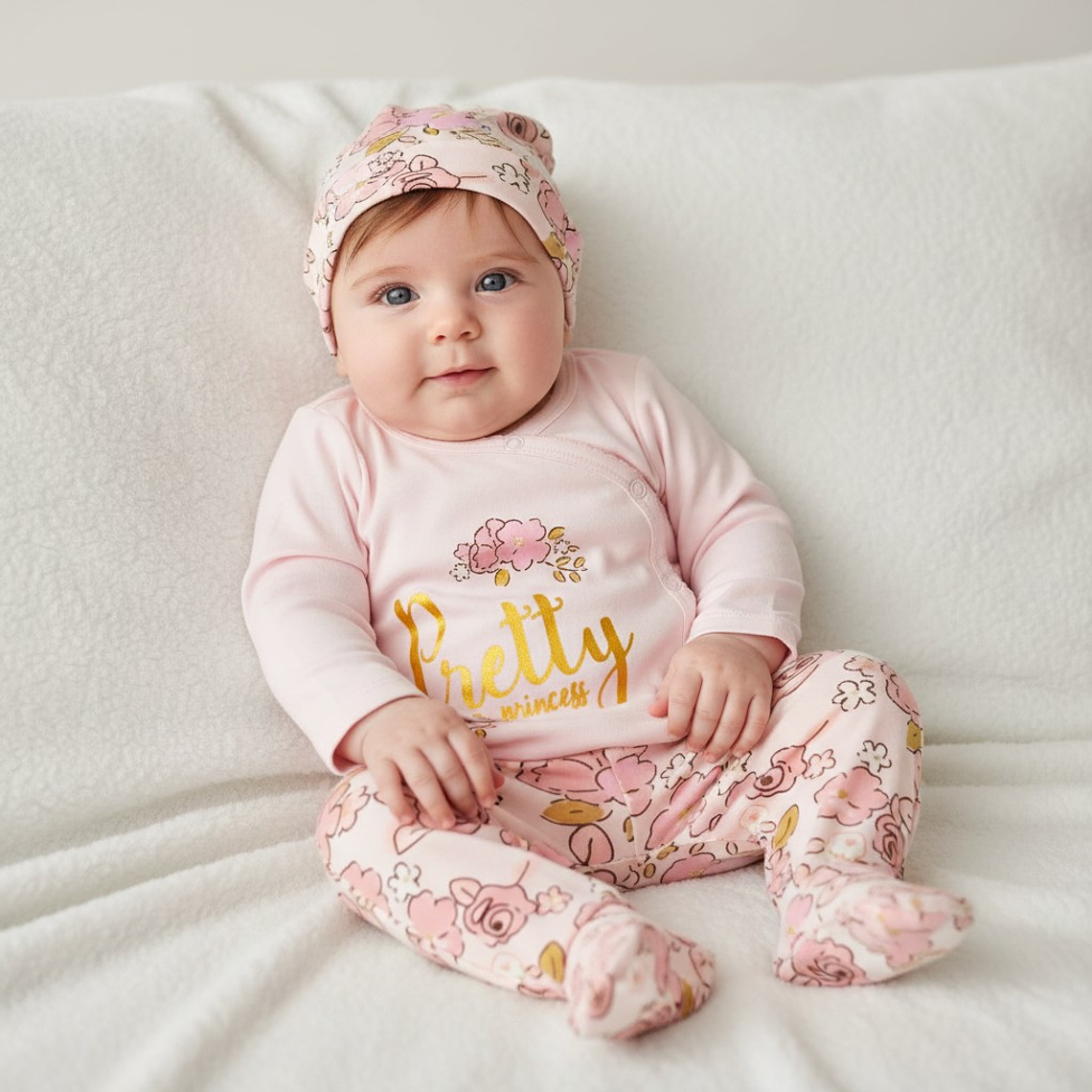 Conjunto 3 Piezas Pretty as a Princess 1