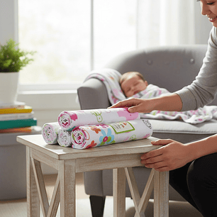 Pack 4 Mantas de Franela 