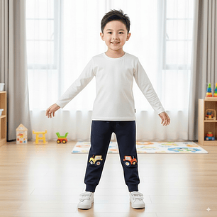 Pantalón de Buzo Tractor Bordado