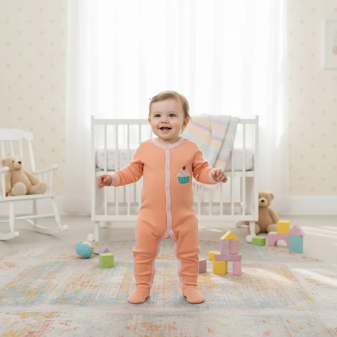 Pijama Enterito Largo Algodón 2