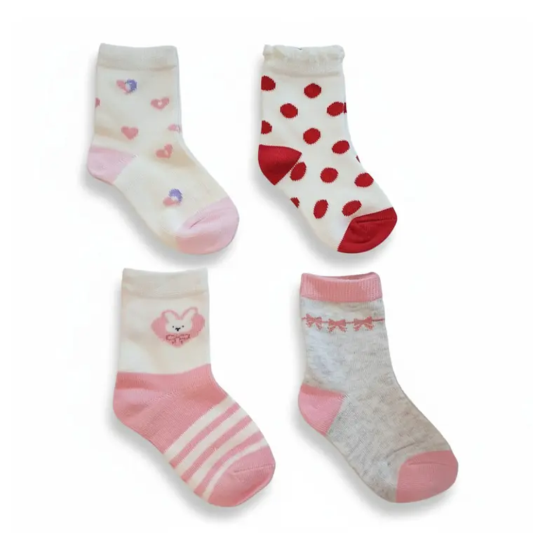 2 Pares Calcetas Niña 2