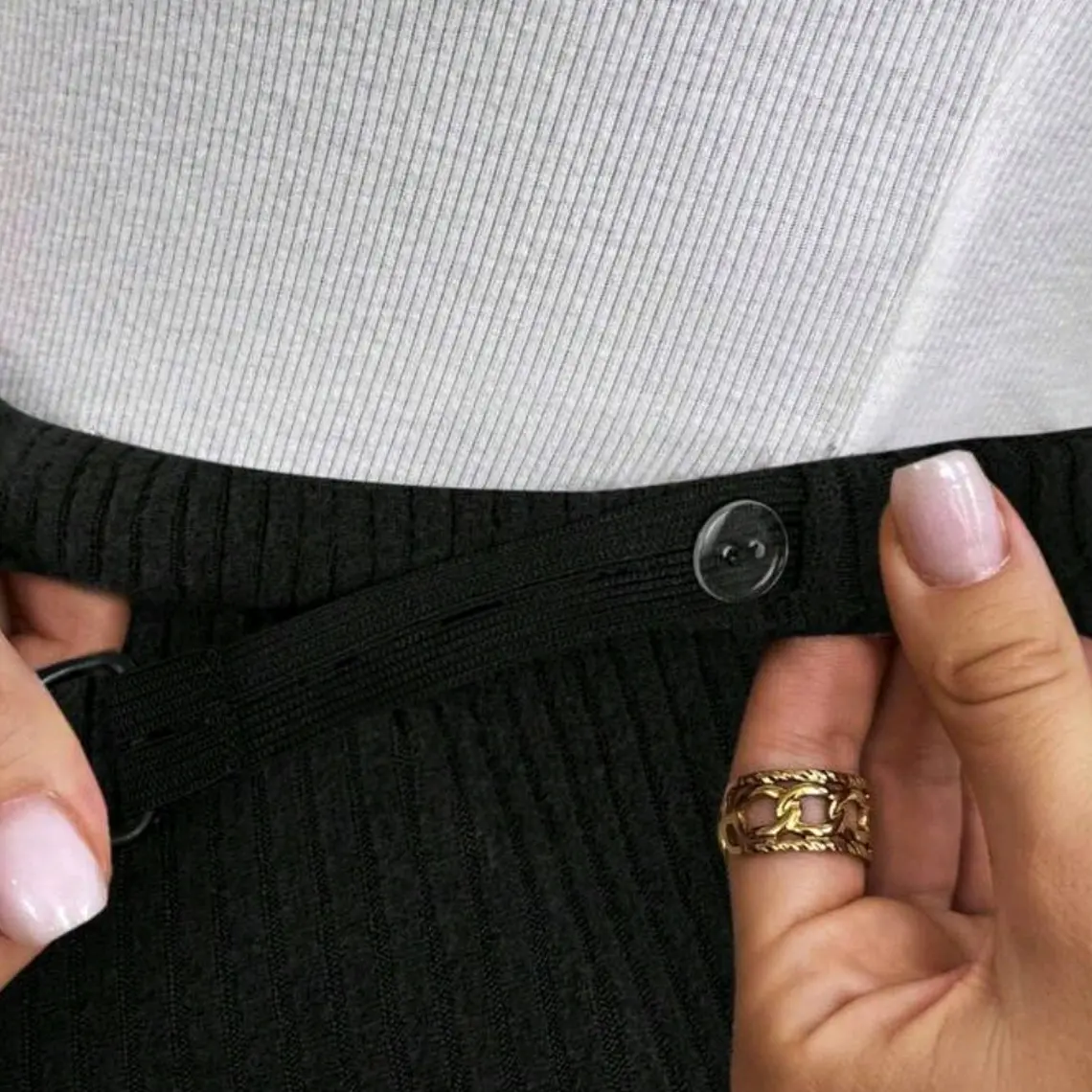 Pantalón Maternal con Pretina Ajustable 3