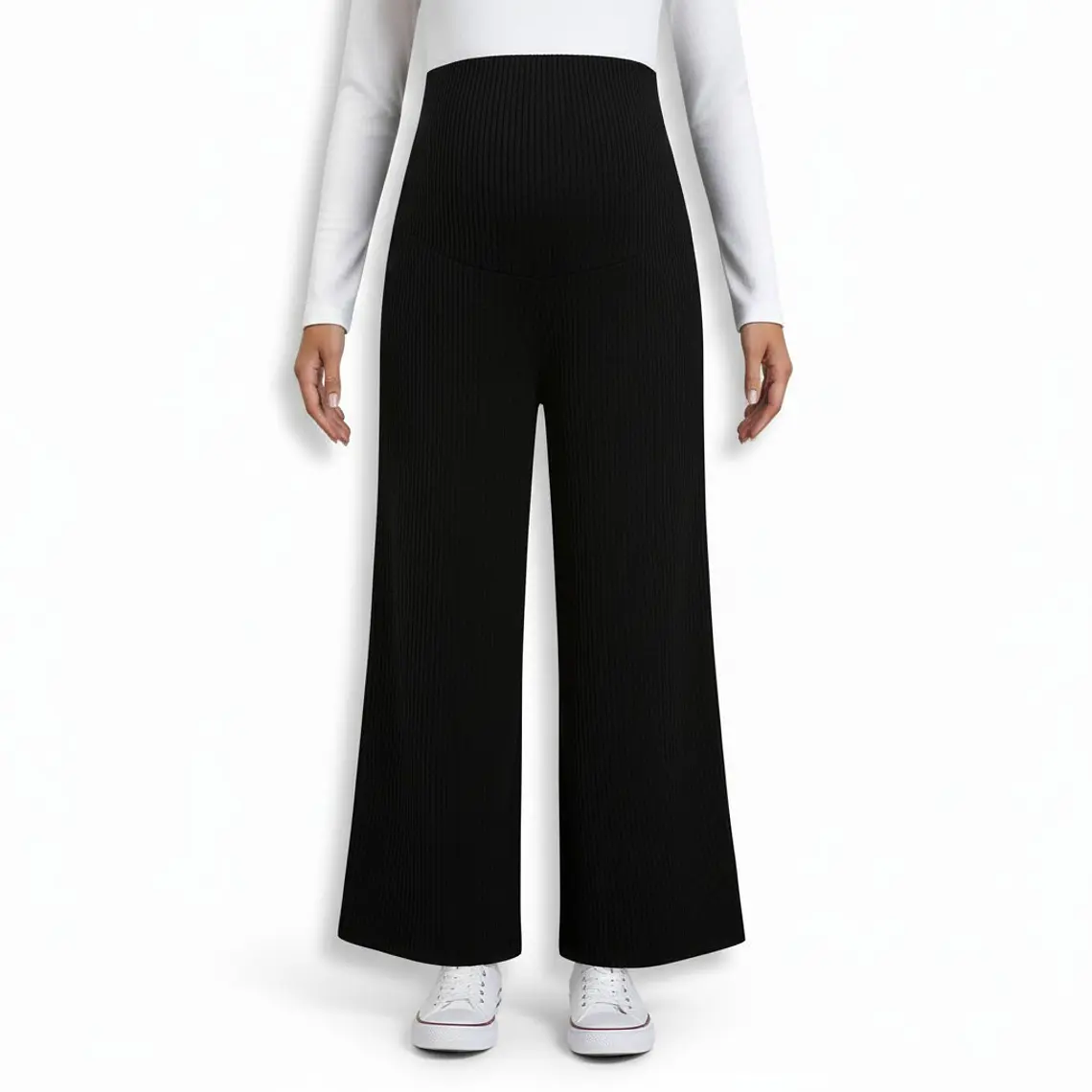 Pantalón Maternal con Pretina Ajustable 4