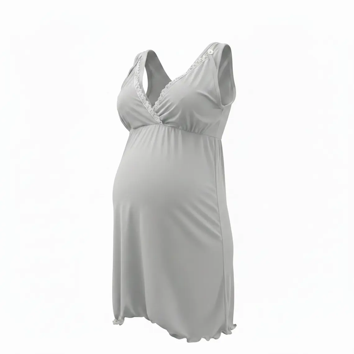 Conjunto Camisón y Bata Maternal 6