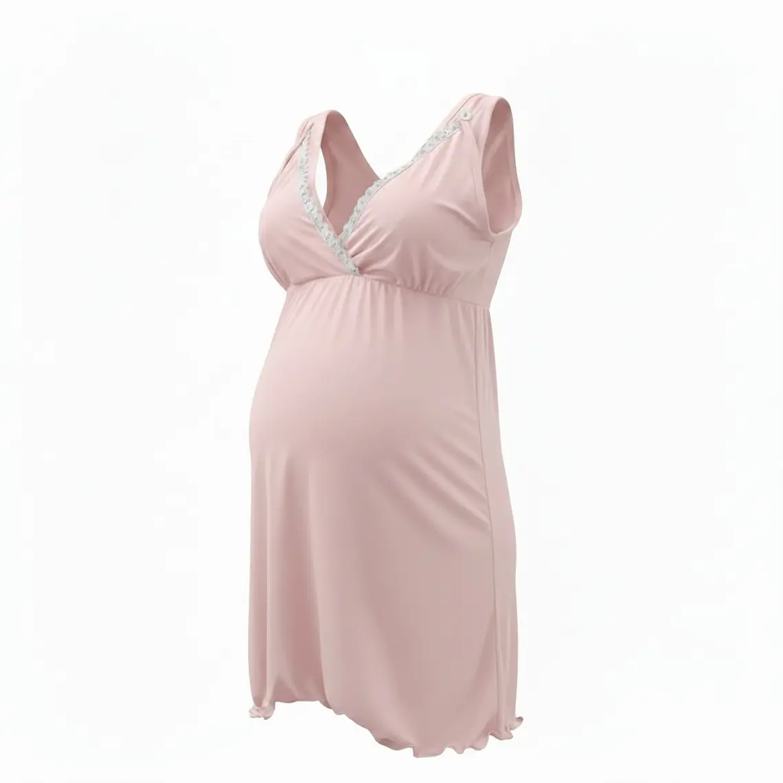 Conjunto Camisón y Bata Maternal 8