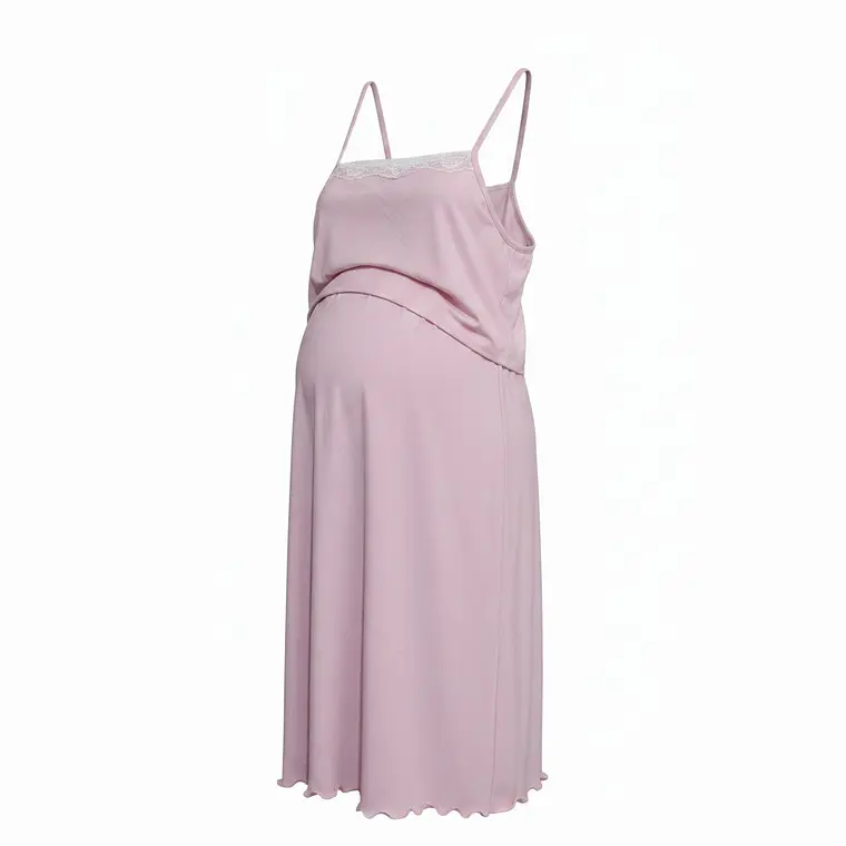 Conjunto Camisón y Bata Maternal 12
