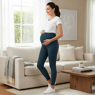 Leggings Maternal con Microchiporro