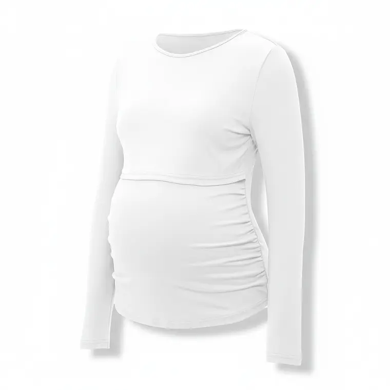 Polera Manga Larga Maternal & Lactancia 9