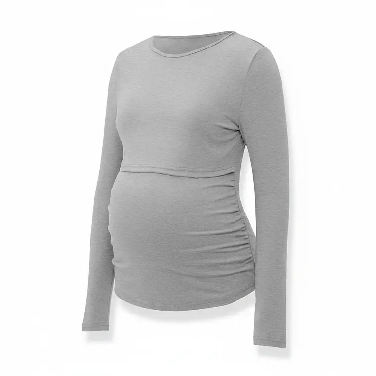 Polera Manga Larga Maternal & Lactancia 6