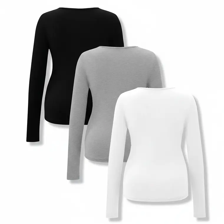 Polera Manga Larga Maternal & Lactancia 5