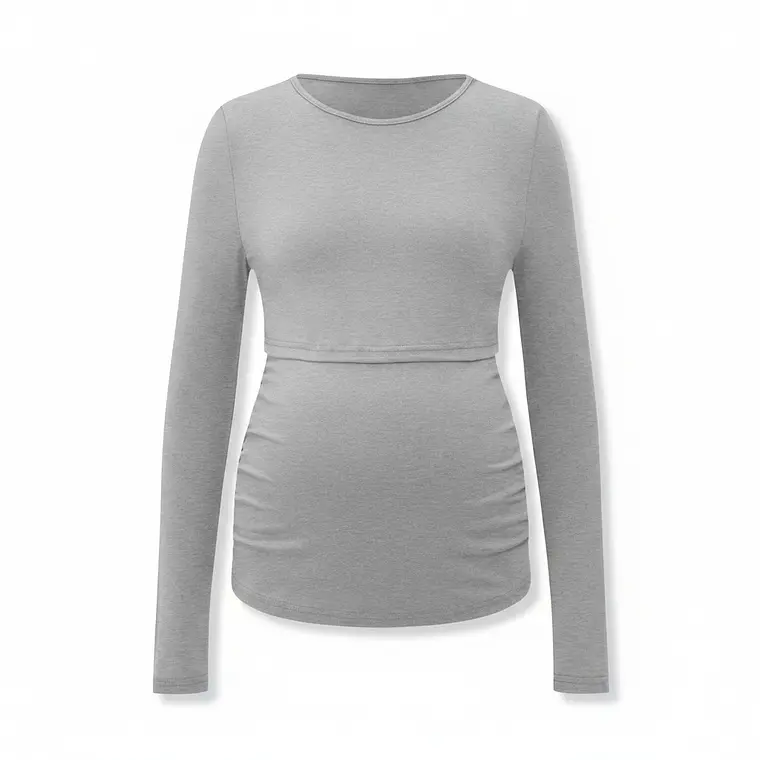 Polera Manga Larga Maternal & Lactancia 7