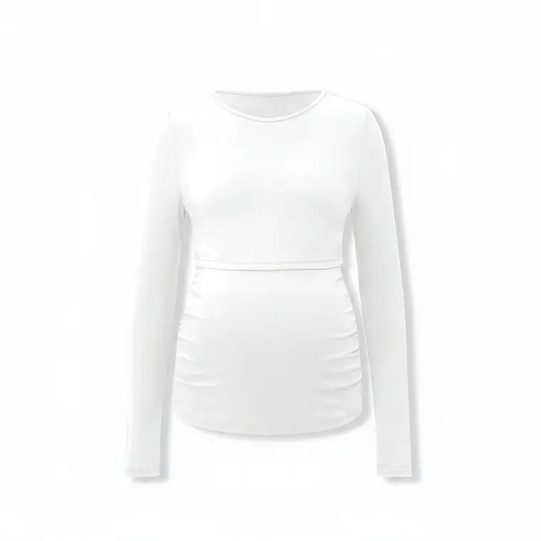 Polera Manga Larga Maternal & Lactancia 10