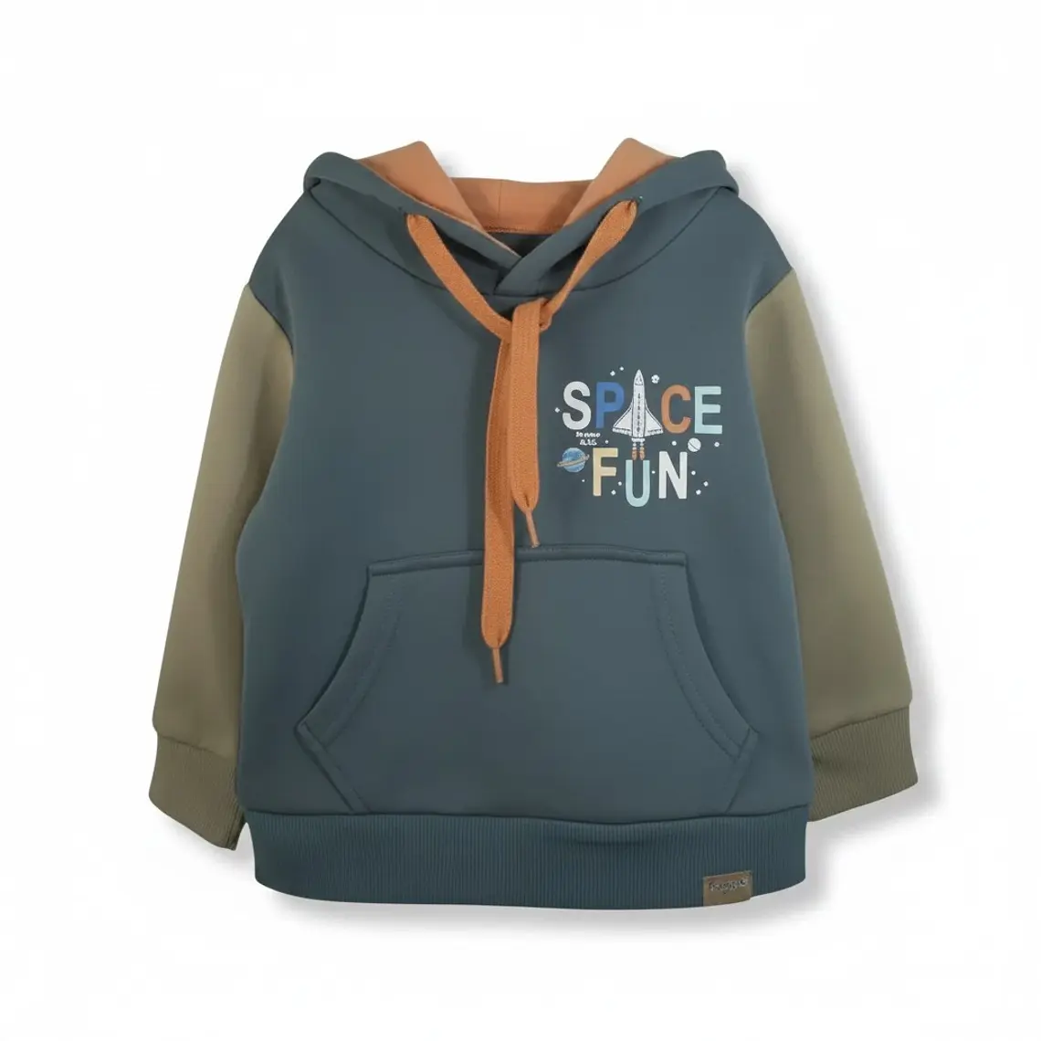 Polerón Space Fun Algodón Afranelado 3