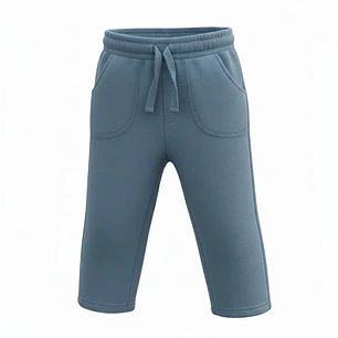 Pantalón de Polar Azul 