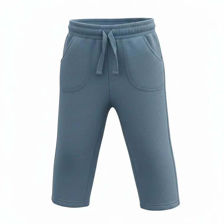 Pantalón de Polar Azul  2