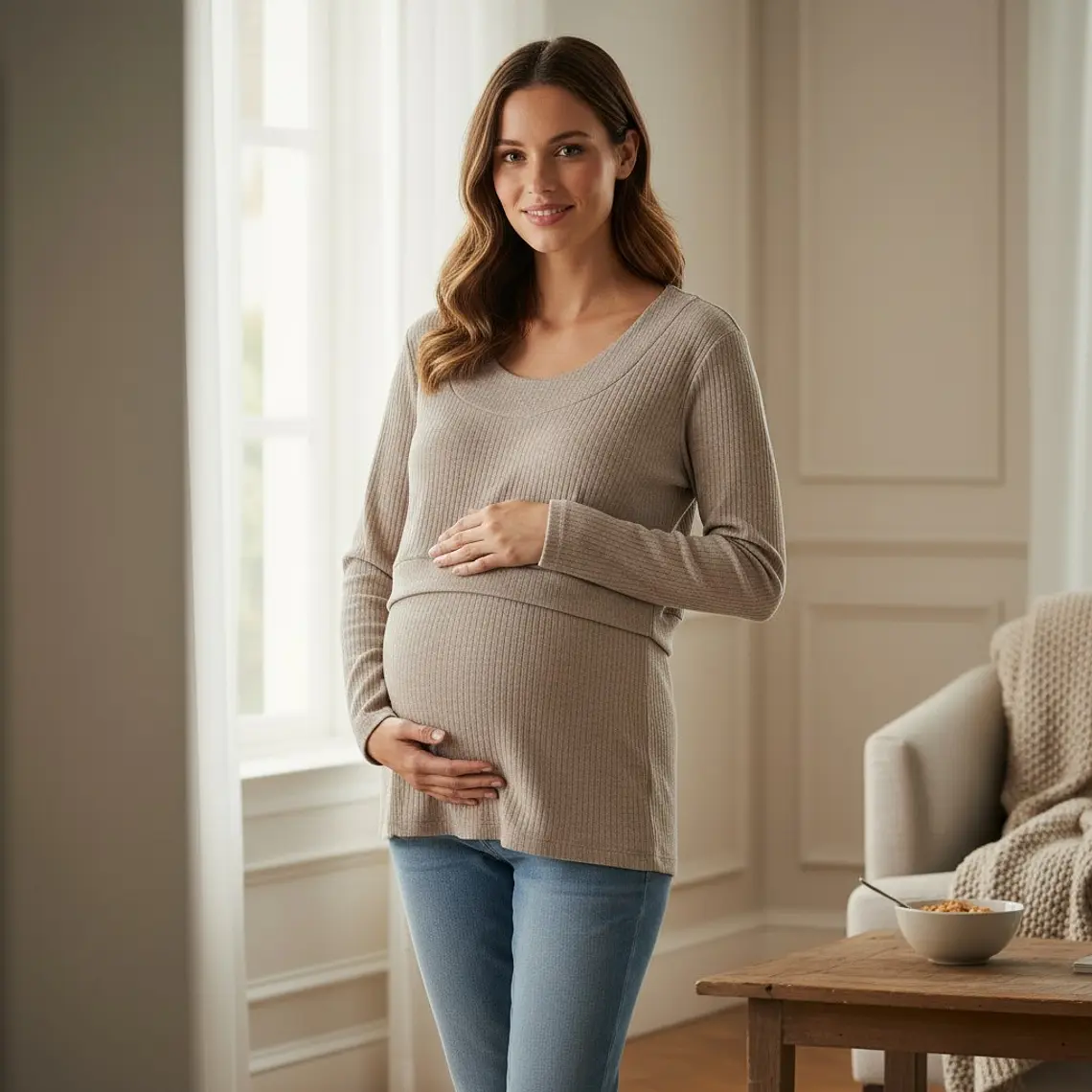 Sweater para Embarazo y Lactancia 1