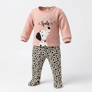 Pijama Dalmata Algodón Afranelado