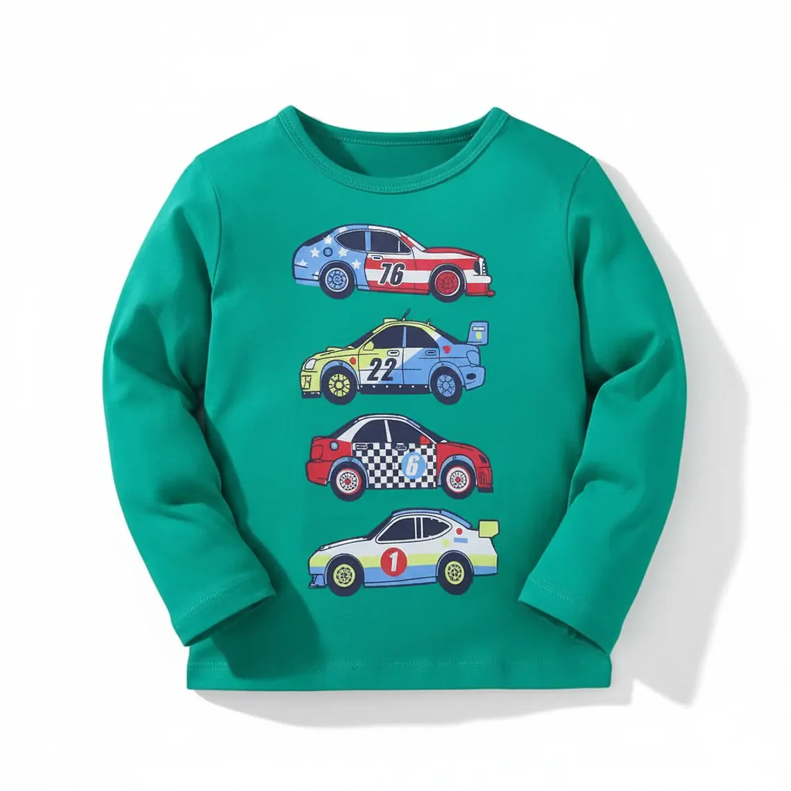 Polera Manga Larga Autos Racing 2