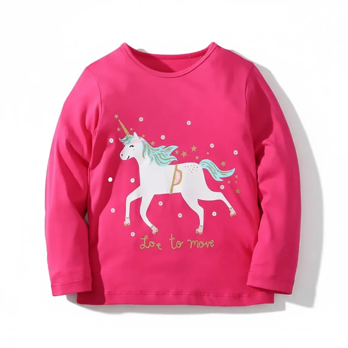 Polera Manga Larga Unicornio 2