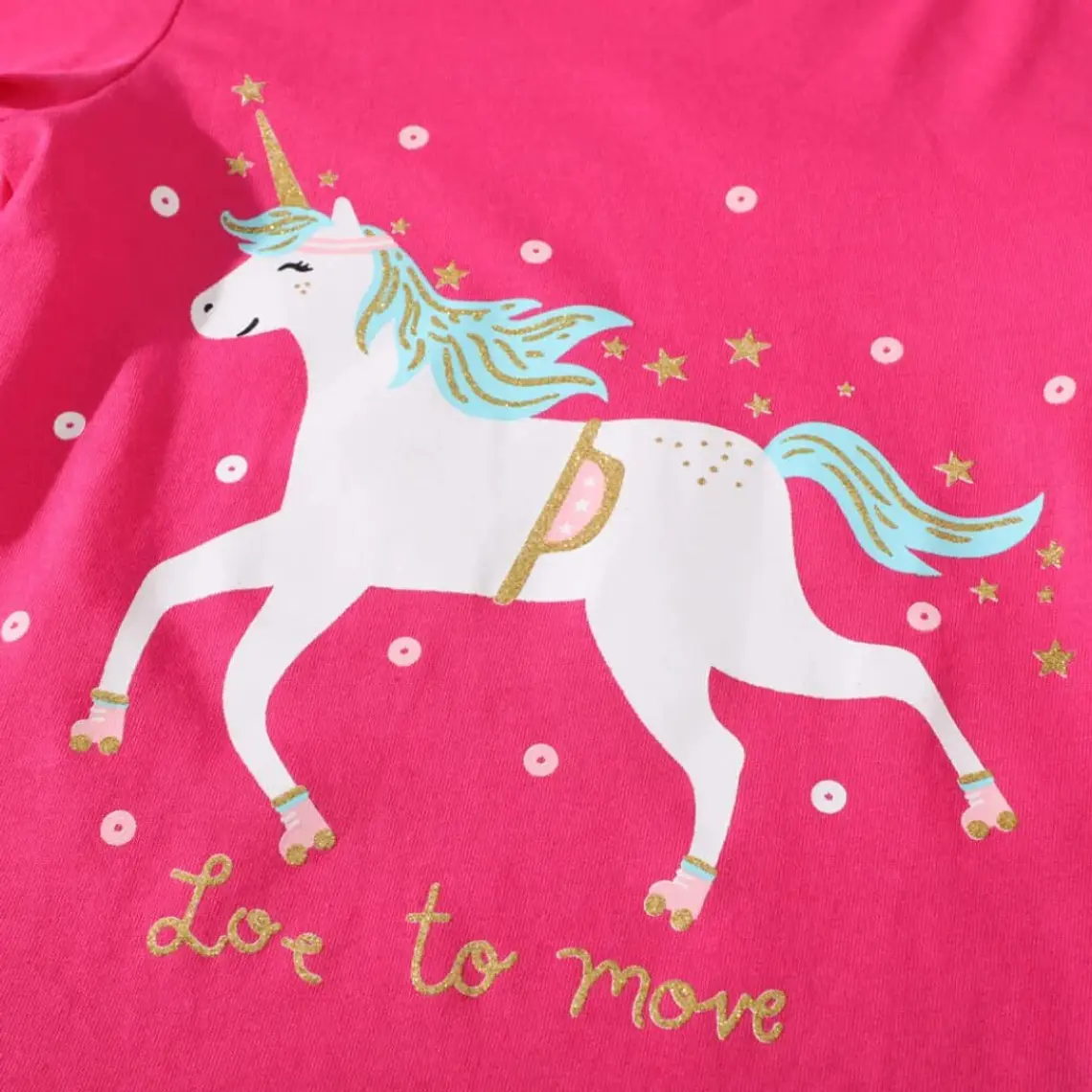 Polera Manga Larga Unicornio 5
