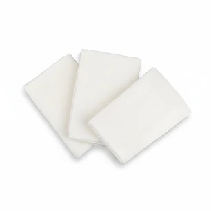 Set de 3 Pañales de Algodón Blancos